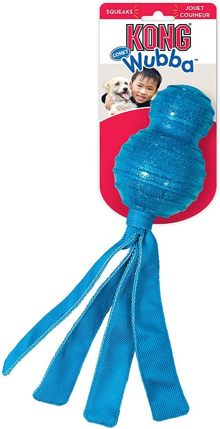 KONG Wubba Comet Squeaker Dog Toy