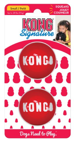 KONG Signature Ball Dog Toy Small