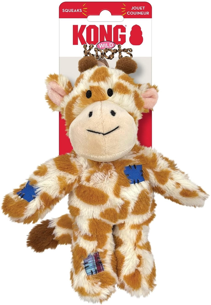 KONG Wild Knots Giraffe Dog Toy