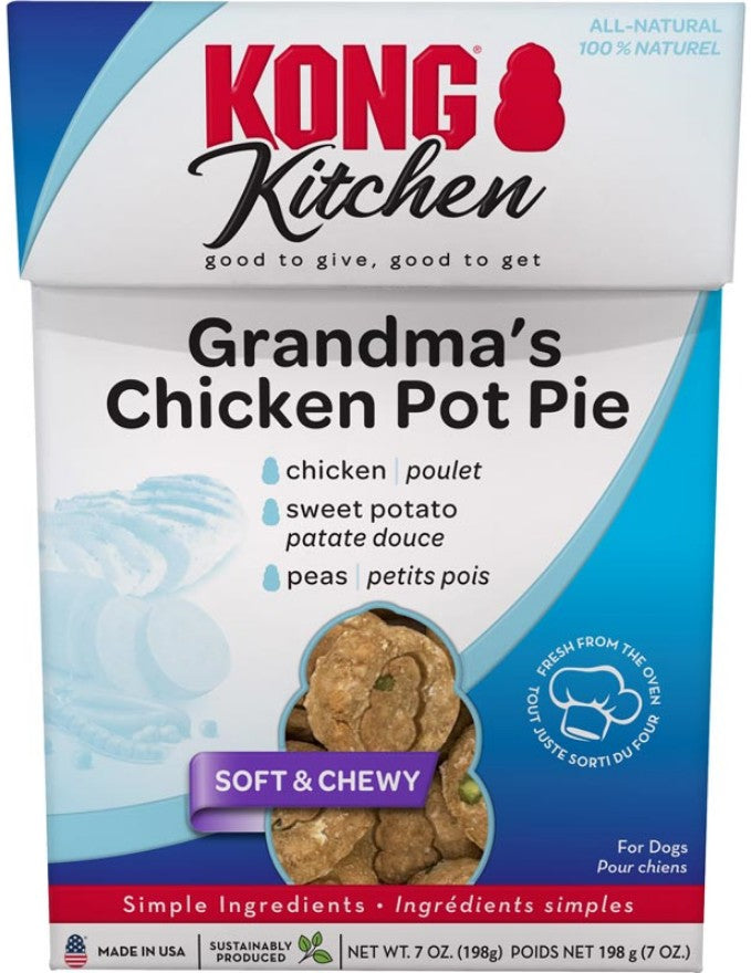 KONG Kitchen Grandmas Chicken Pot Pie Dog Treat