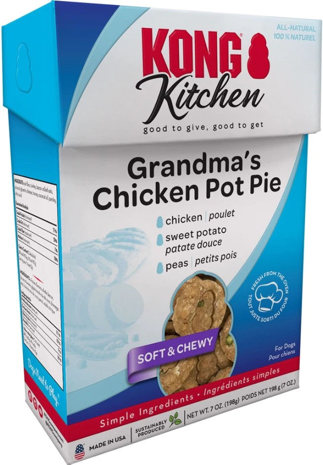 KONG Kitchen Grandmas Chicken Pot Pie Dog Treat