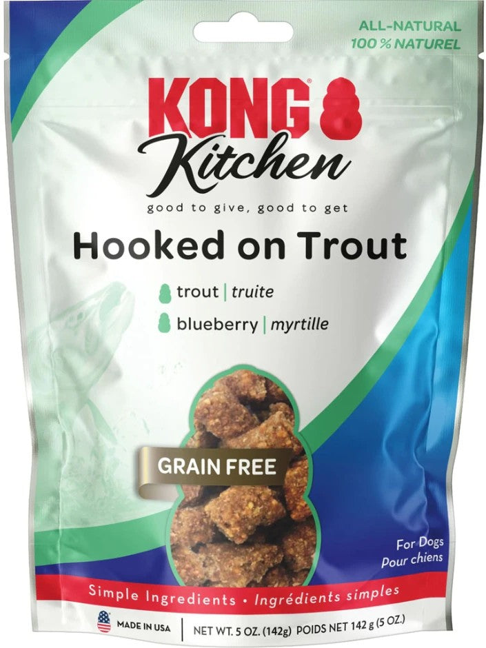 KONG Kitchen Hooked on Trout Dog Treat