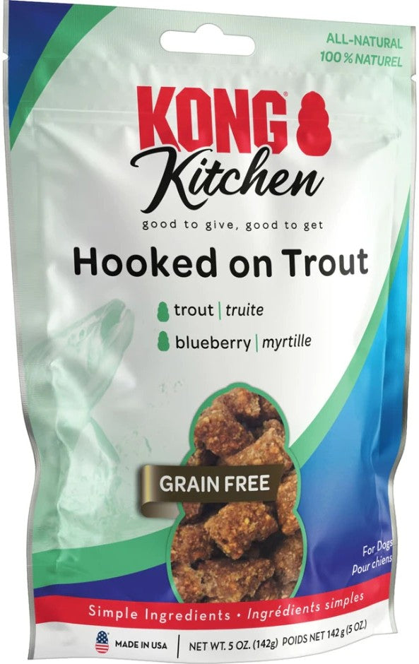 KONG Kitchen Hooked on Trout Dog Treat