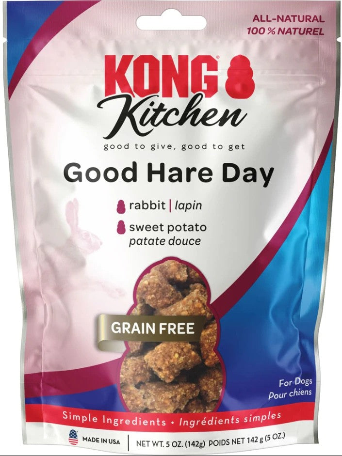 KONG Kitchen Good Hare Day Dog Treat