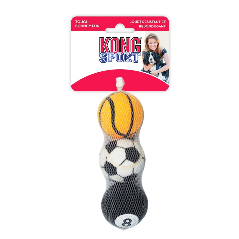 KONG Assorted Sports Balls Bouncing Dog Toys