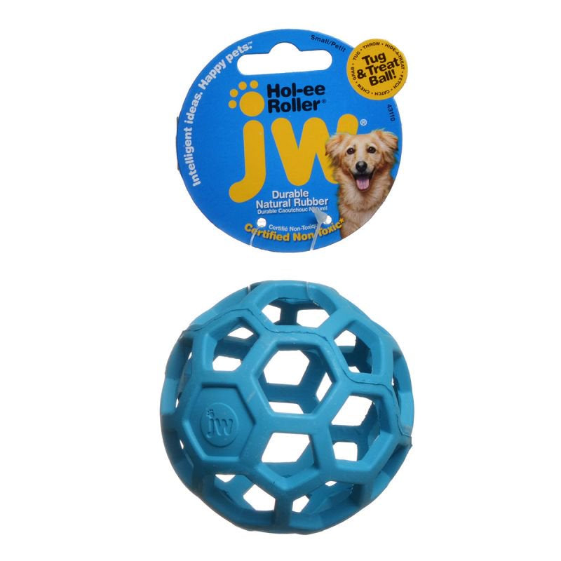 JW Pet Hol-ee Roller Dog Chew Toy Assorted Colors