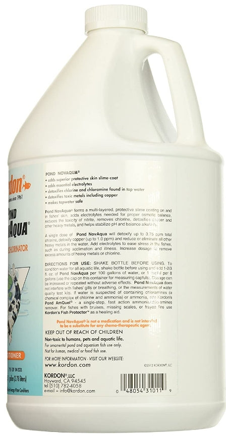 Kordon Pond NovAqua Instant Dechlorinator Water Conditioner