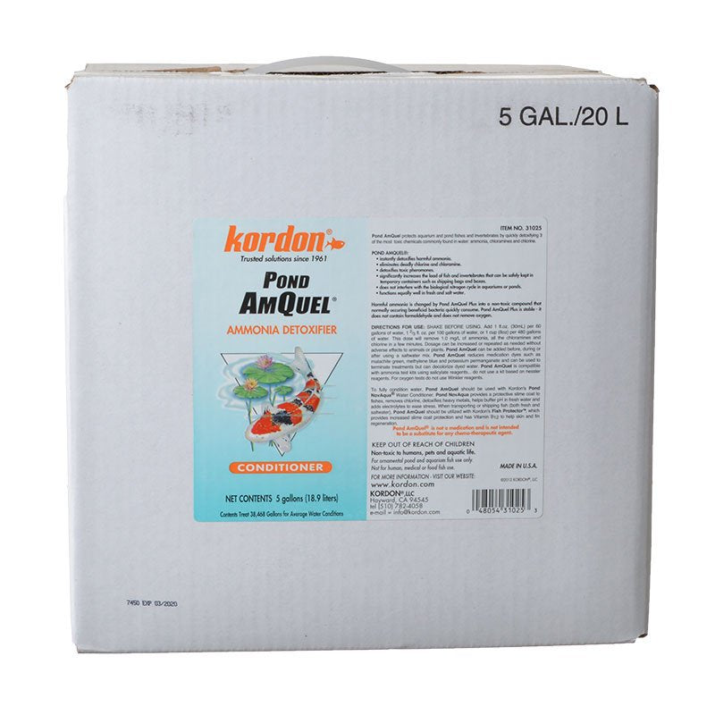 Kordon Pond AmQuel Ammonia Detoxifier Water Conditioner