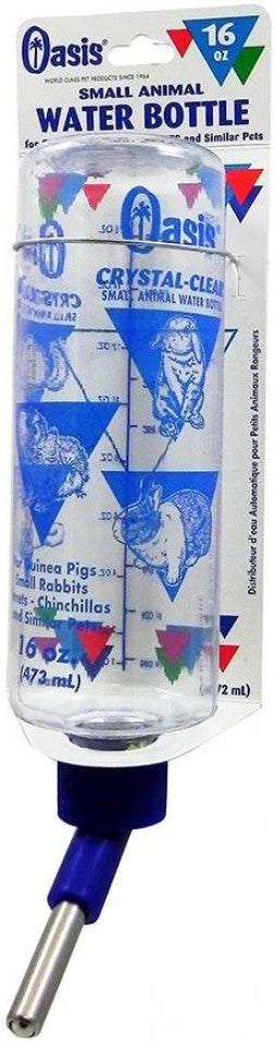 Oasis Small Animal Crystal Clear Water Bottle