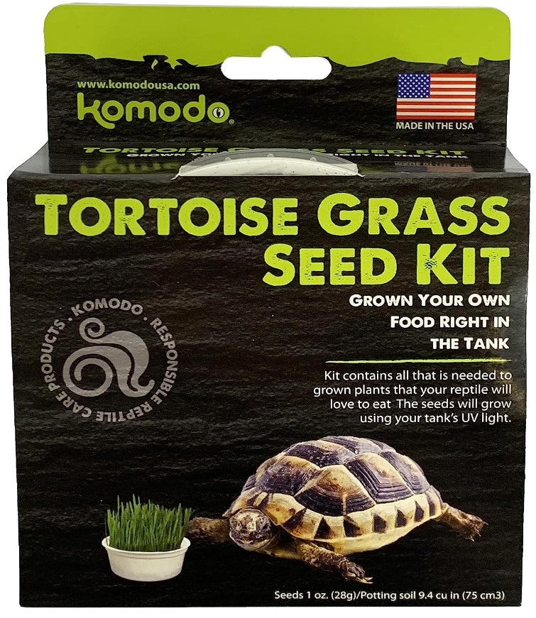 Komodo Tortoise Grass Seed Kit