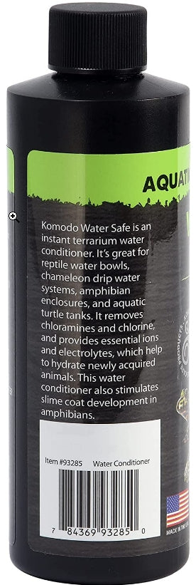 Komodo Water Safe Conditioner for Aquatic Reptiles and Amphibians