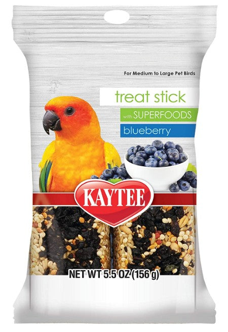 Kaytee Superfoods Avian Treat Stick Blueberry