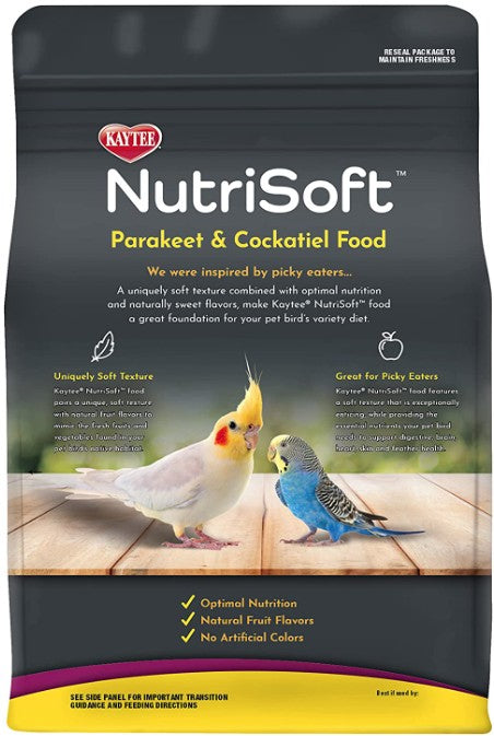 Kaytee NutriSoft Parakeet and Cockatiel Food