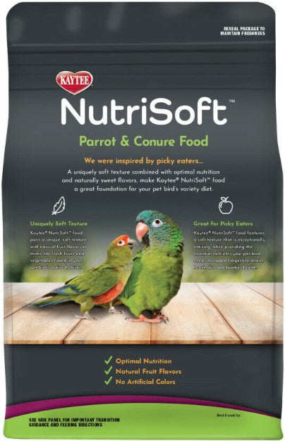 Kaytee NutriSoft Conure and Parrot Food