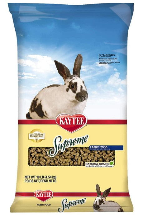 Kaytee Supreme Fortified Daily Diet Rabbit Pellets