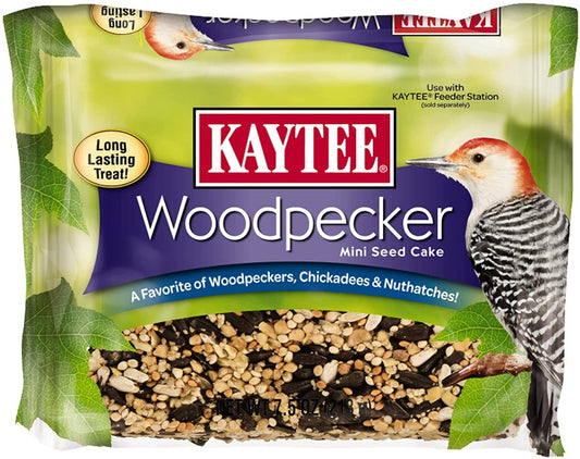 Kaytee Woodpecker Mini Honey Seed Cake For Energy Support