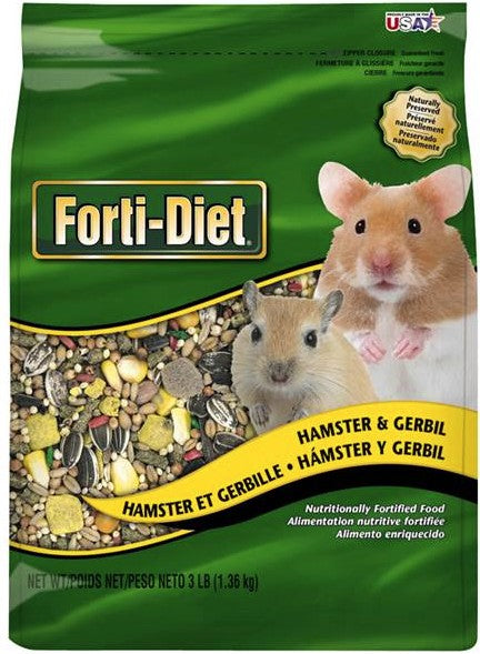 Kaytee Hamster and Gerbil Food Fortified With Vitamins and Minerals For A Daily Diet