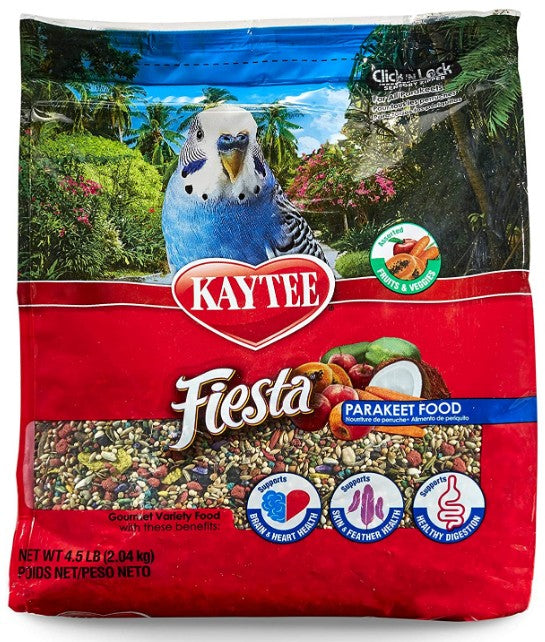 Kaytee Fiesta Parakeet Gourmet Variety Diet