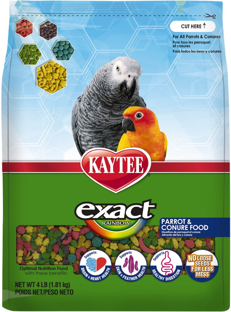 Kaytee Exact Rainbow Optimal Nutrition Diet Parrot and Conure