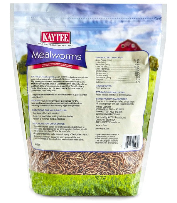 Kaytee Mealworms Wild Bird Food