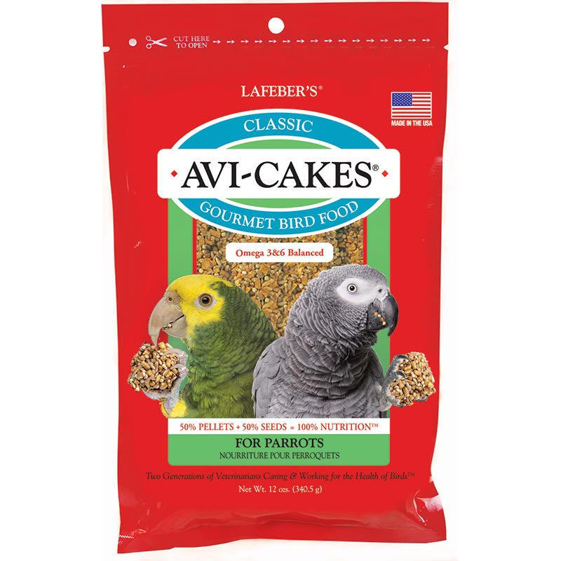 Lafeber Classic Avi-Cakes Gourmet Parrot Food