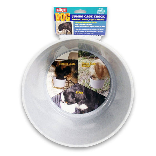 Lixit Jumbo Cage Crock Quick Lock