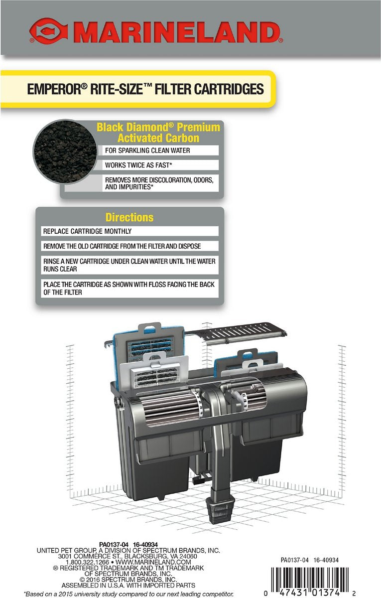 Marineland Rite-Size E Cartridge (Emperor 280 and 400)