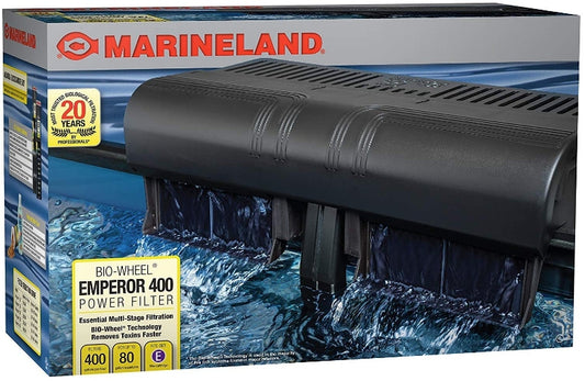 Marineland Bio Wheel Emperor 400 Power Filter for Aquariums