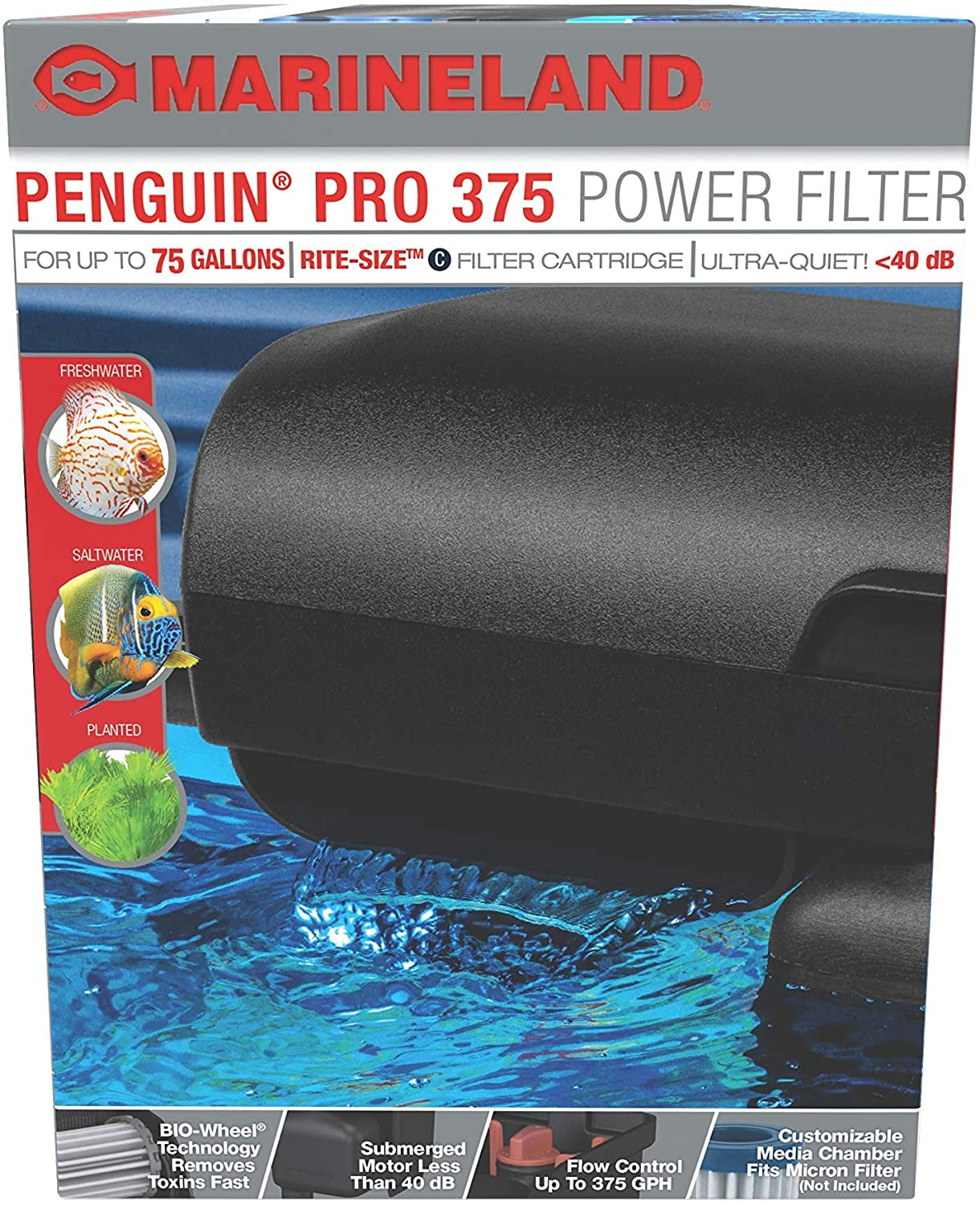 Marineland Penguin Pro Power Filter for Aquariums