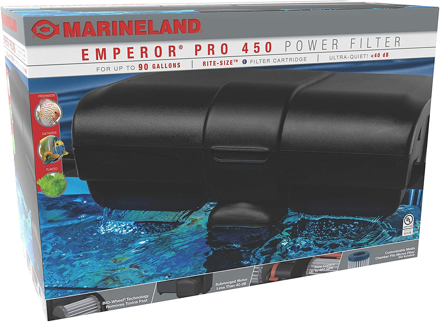 Marineland Penguin Pro Power Filter for Aquariums