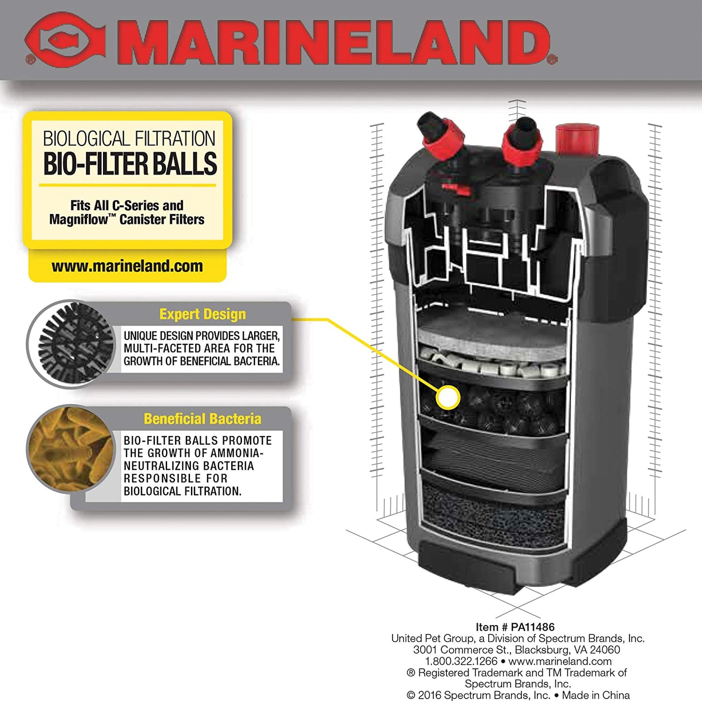 Marineland Bio-Filter Balls for Magniflow and C-Series Filters