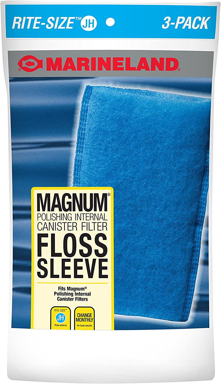 Marineland Magnum Polishing Internal Filter Floss Sleeve Rite-Size JH