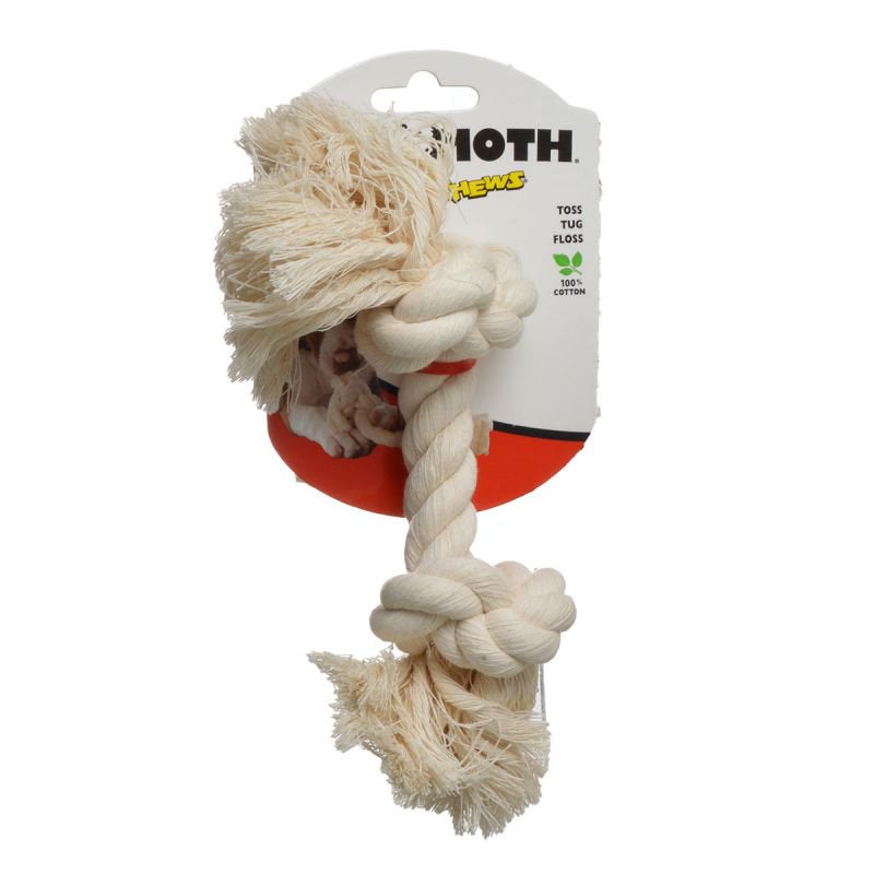 Mammoth Pet Flossy Chews White Rope Bone