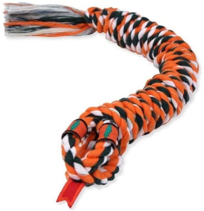 Mammoth Snakebiter Shorty Rope Tug Dog Toy