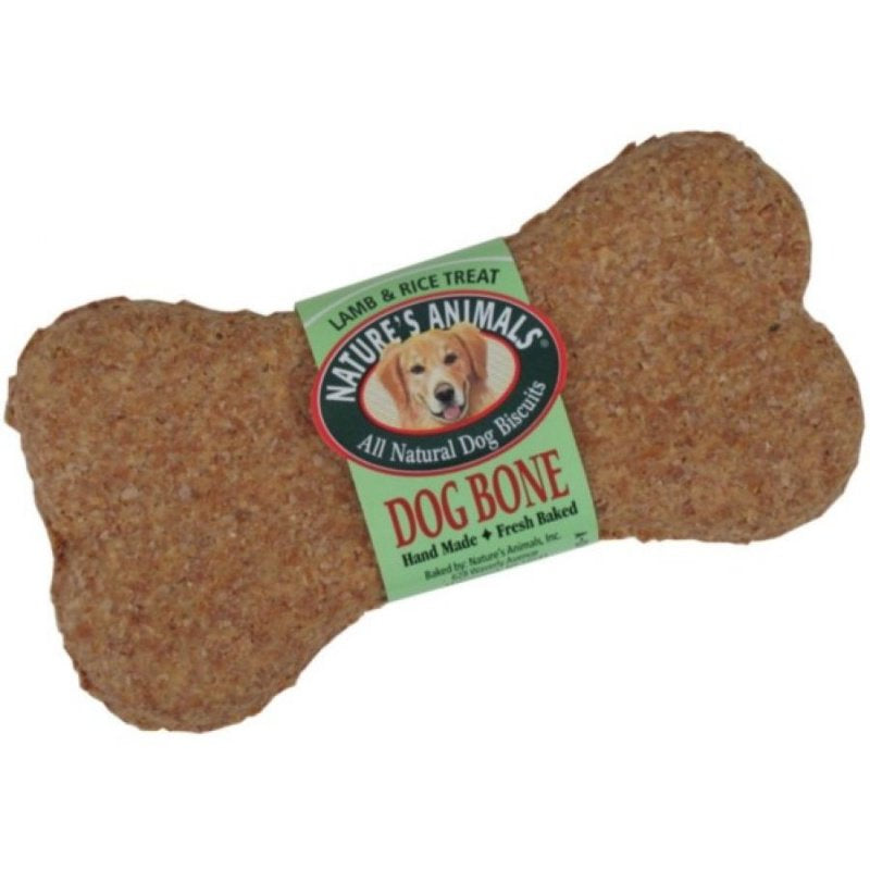 Natures Animals Dog Bone Biscuits Lamb and Rice