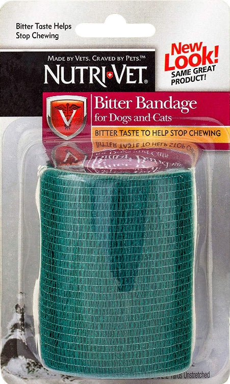 Nutri-Vet 2" Bitter Bandage for Dogs and Cats Colors Vary