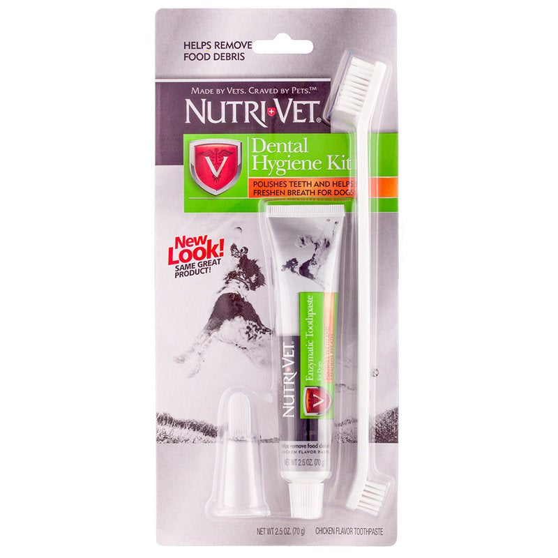 Nutri-Vet Dental Hygiene Kit for Dogs