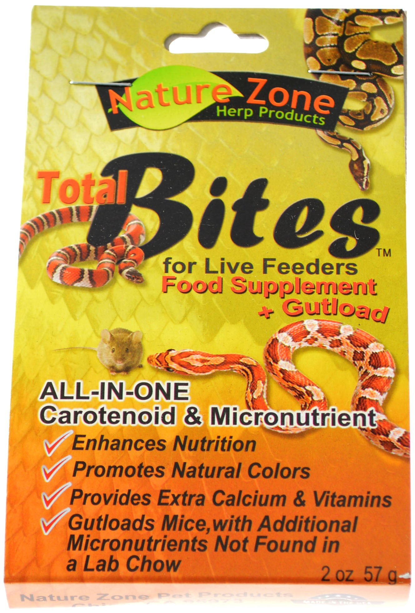 Nature Zone Total Bites for Live Feeders