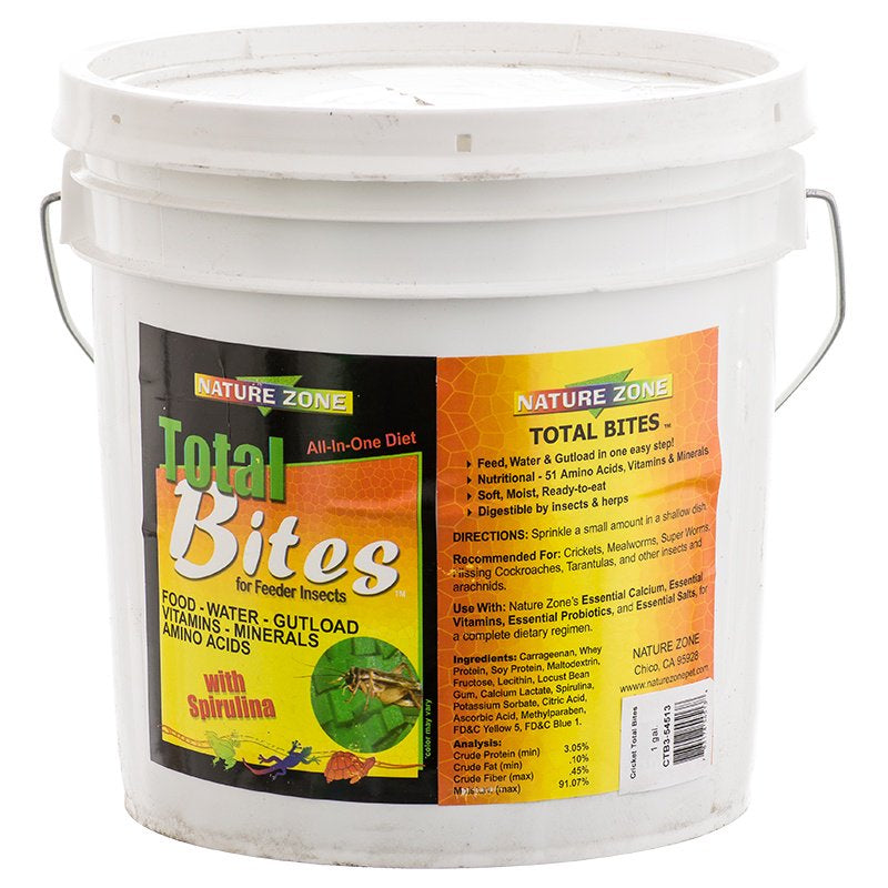 Nature Zone Total Bites for Crickets and Feeder Insects