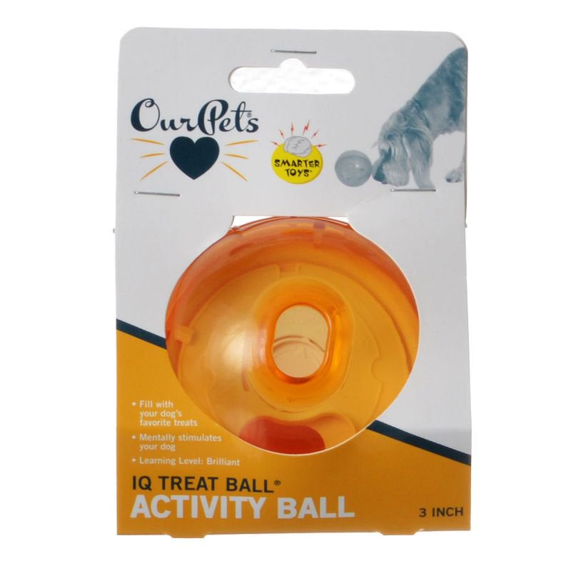 OurPets IQ Treat Ball Activity Dog Toy