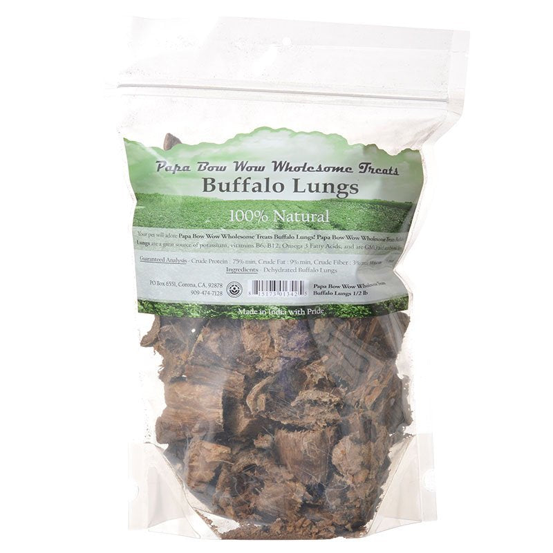 Papa Bow Wow Buffalo Lungs Dog Treats