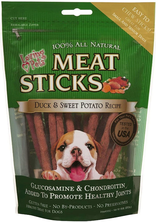 Loving Pets Meat Sticks Duck and Sweet Potato