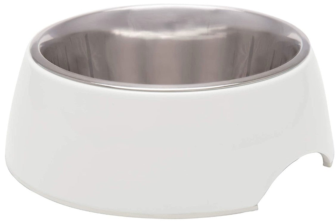 Loving Pets Ice White Retro Bowl