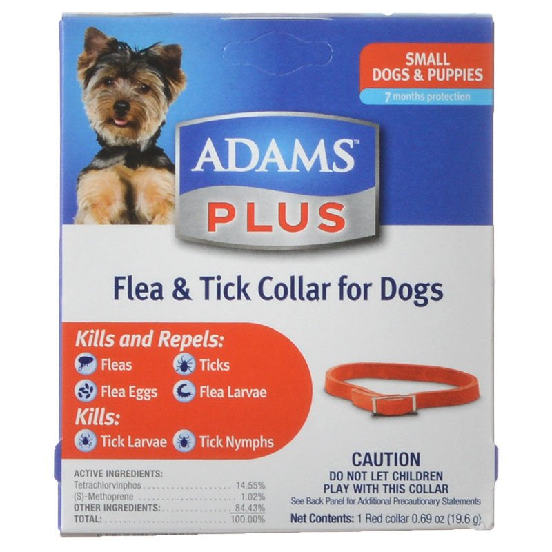 Adams Plus Flea and Tick Collar for Small Dogs