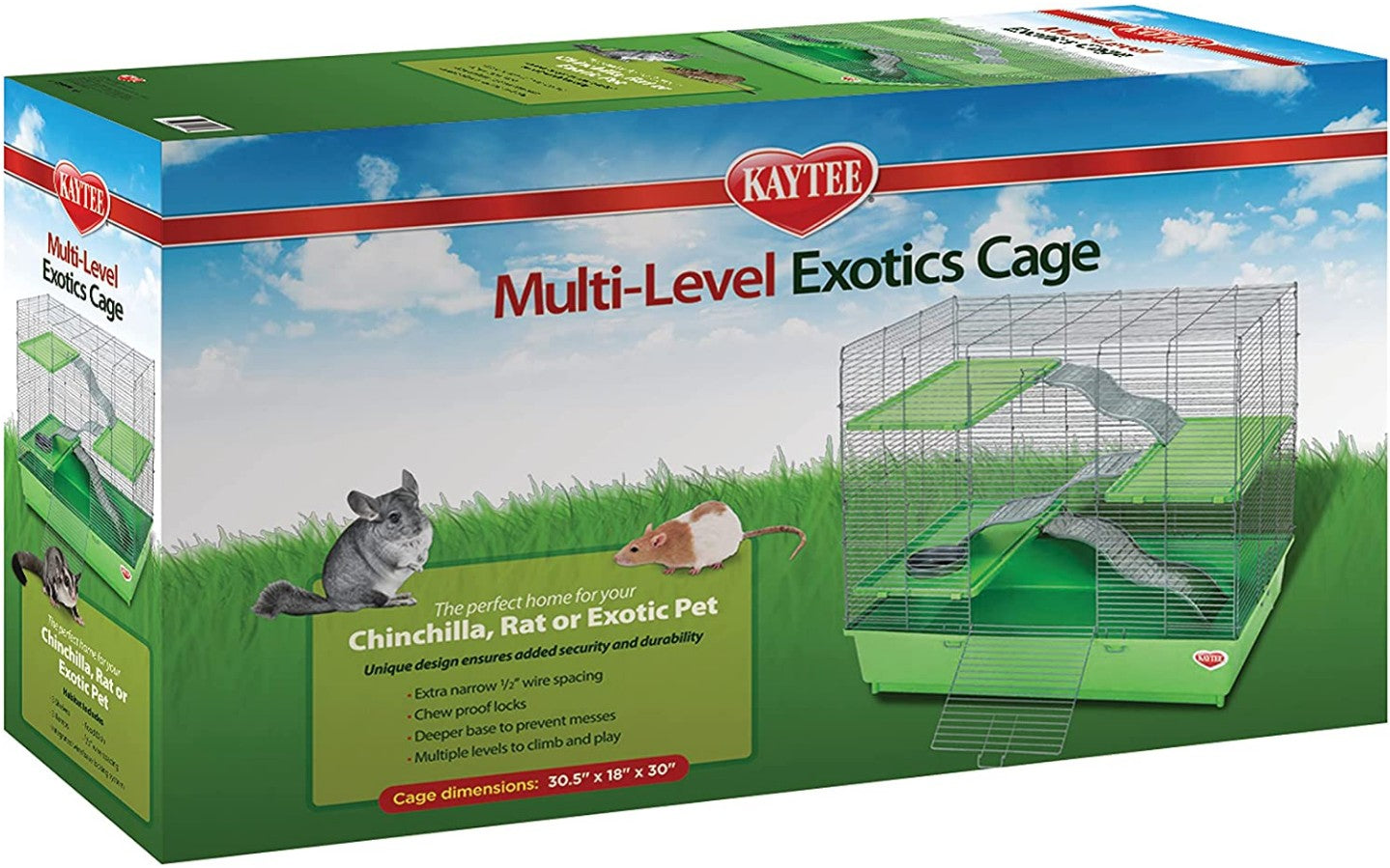 Kaytee Multi-Level Exotics Cage