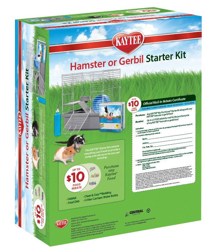 Kaytee My First Home Hamster and Gerbil Starter Kit