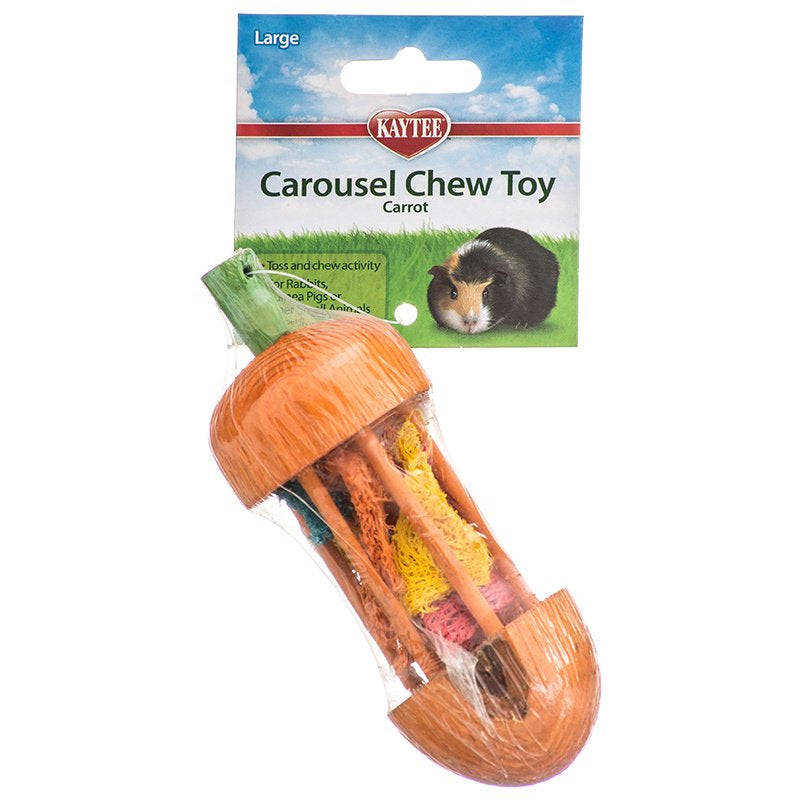 Kaytee Carousel Chew Toy Carrot