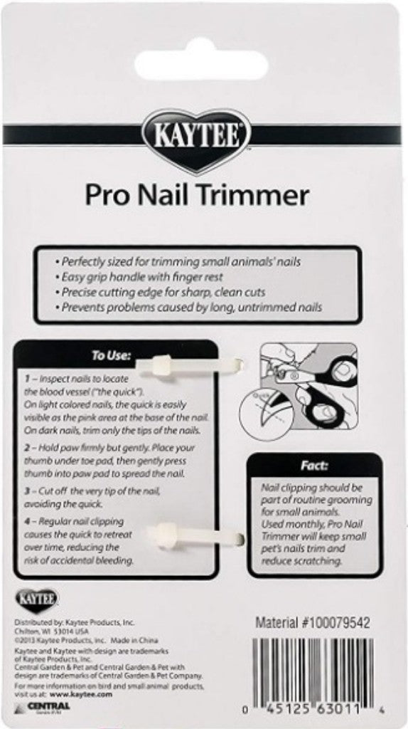 Kaytee Pro Nail Trimmer for Small Animals