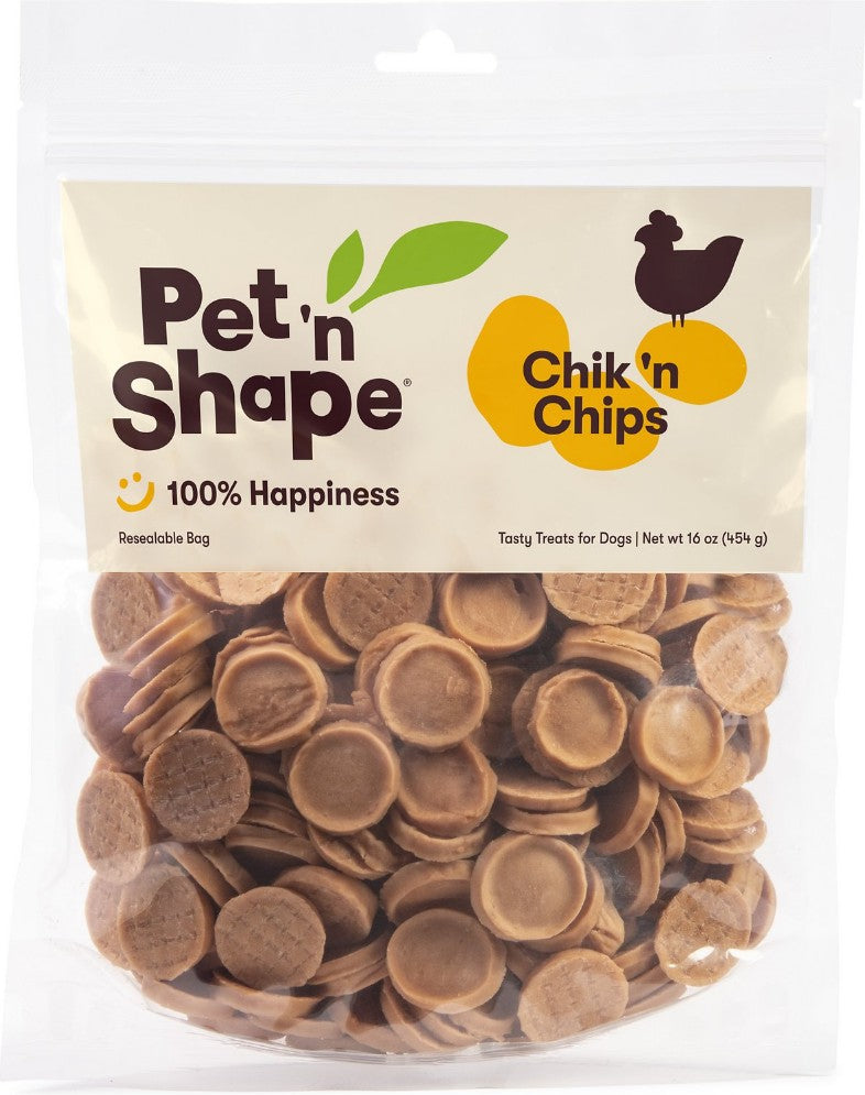 Pet n Shape Chik n Chips Natural Chicken Dog Treats