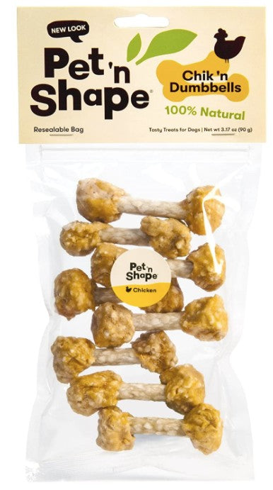 Pet n Shape Chik n Dumbbells Natural Chicken Dog Treats